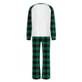 thumbnail image 4 of Conjuntos de pijamas navideños familiares a juego Grinch 2024, pijama de Grinch con parte superior y pantalones de pijama a cuadros, pijama de Grinch para niños y adultos para la familia, Hombres M, 4 of 4
