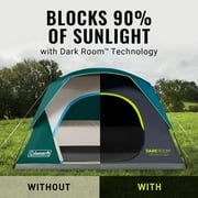 Coleman 4-Person Dark Room™ Skydome™ Camping Tent