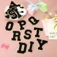thumbnail image 4 of Chenille Sew on Letter Patch, Self Adhesive Patch Letter-E, 4 of 6