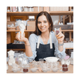 thumbnail image 3 of 100 Pcs Wax Melt Clear Empty Plastic Wax Melt Clamshells Container PET Single Cube 1 Oz Candle, 3 of 7
