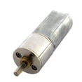 thumbnail image 1 of Motor de corriente continua con engranaje de 12V 300RPM, eje de 3mm y diámetro de 16mm con caja de reducción, 1 of 1