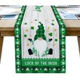 thumbnail image 2 of St. Patrick's Day Gnomes Polyester Cotton Printed Table Flag Table Decorations, 2 of 2
