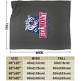 thumbnail image 3 of Belmont University Fleece Blanket, Very Soft Microfiber Flannel Blanket for Couch Warm and Cozy for All Seasons, 3 of 6