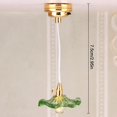 thumbnail image 3 of 1/12 Scale Dollhouses Chandelier Miniature Furniture Pretend Play for Kids Doll House Furniture Model for Dollhouses, 3 of 6