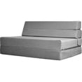 thumbnail image 5 of Colchon Sofá Cama Plegable Houzer Modular Sala Mueble 3 En 1 Gris, 5 of 5