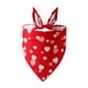 thumbnail image 5 of Pañuelo para perro para el día de San Valentín, bufanda para perro, babero para San Valentín, día festivo de Acción de Gracias Corazón Yuyangstore Bandana para perros, 5 of 8