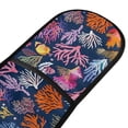 thumbnail image 2 of Dailycode Double Sided Oven Mitt with Loop Heat Resistant Kitchen Long Potholders 7" x 35" Tropical Coral and Fish, 2 of 6