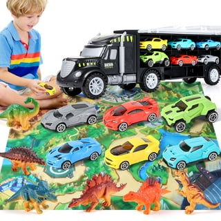 LELINTA Transport Cargo Airplane Toys Set, Toys For Boys Plane Set, Fire  Truck, Vehicles Construction Car Set for Kids Toddler Boys Child Gift for 3  4