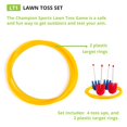 thumbnail image 4 of Champion Sports 21279 Lawn Toss Game, 4 of 9
