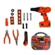 thumbnail image 1 of Juguete Maletín De Herramientas 14 Pzs Set De Construcción naranja Grande, 1 of 5