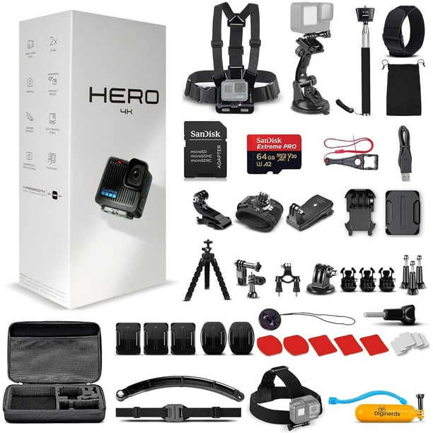 Cámara de acción GoPro Hero Black Compact 4K Ultra HD 12MP