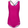thumbnail image 2 of Under Armour Girls One Piece Swimsuit, Meteor Pink, 2T, 2 of 2