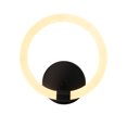 thumbnail image 1 of Lámpara Arbontante de Pared Luxica Lighting LED Hoop Negro, 1 of 5