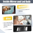 thumbnail image 5 of Unique Bargains 1 Set Automotive Sun Visor with LED Lights for Chevrolet Corvette C5 1997-2004 10442033 10442034, 5 of 6