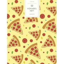 Vokabelheft : Pizza Salami Tomate. 3 Spalten für Vokabeln. 120 Seiten mit schönem Design. Dreispaltiges Buch mit Soft Cover 8.5x11 Zoll, ca. DIN A4 21.6x27.9cm. (Paperback)