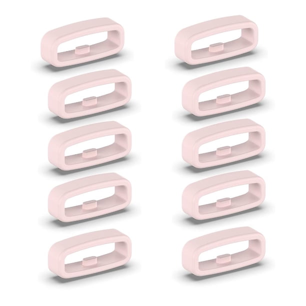 18MM Anillo de sujeción de silicona, 18mm/20mm/22mm, soporte para pulsera, trabillas para cinturón, 10 Uds.