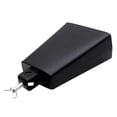 thumbnail image 2 of Percussion Cowbell,Percussion 6inch Metal Black Metal Percussion Cowbell Percussion Accessory Seamless Integration, 2 of 9