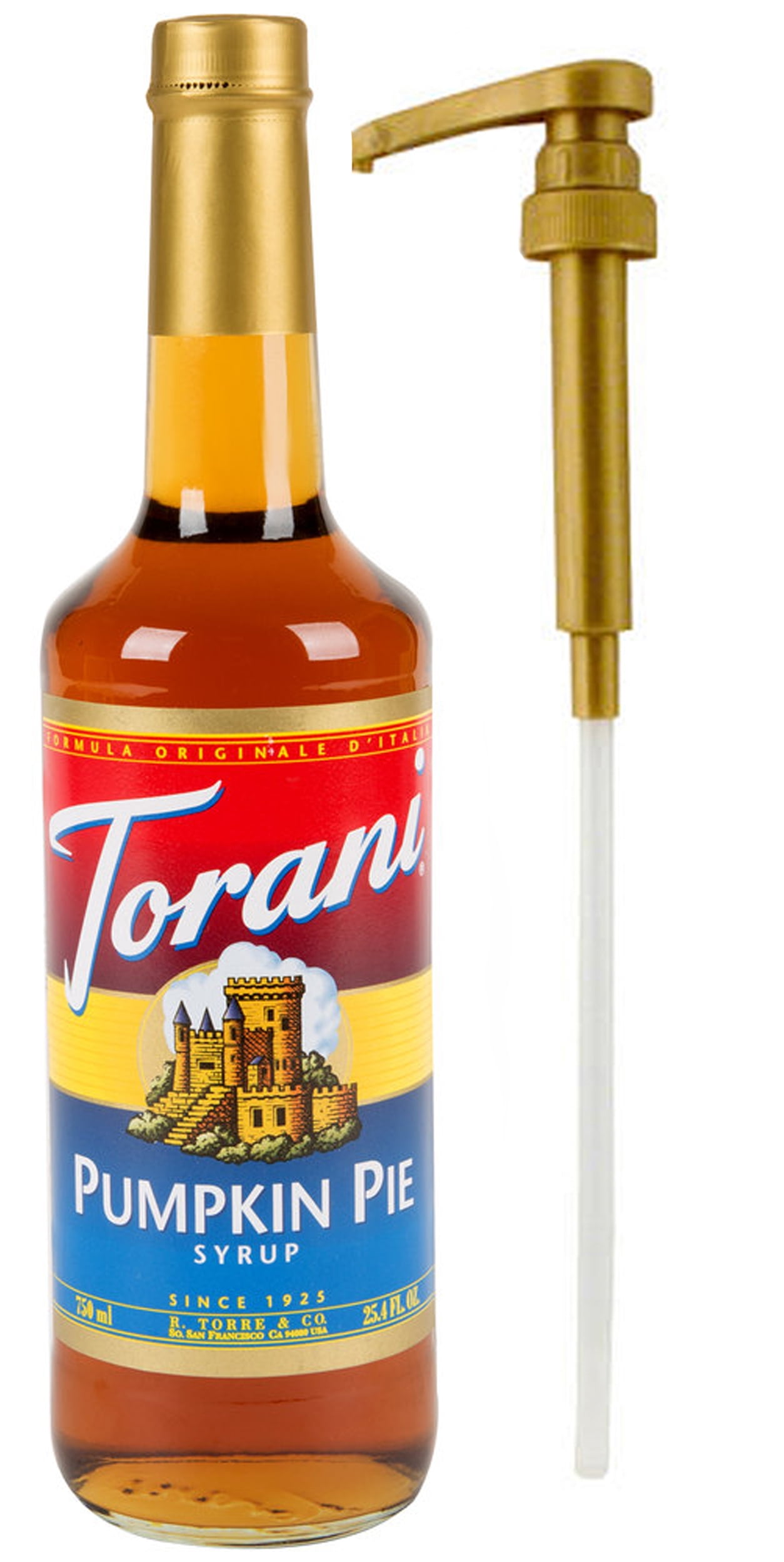 Torani Pumpkin Pie Syrup + Pump