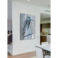 thumbnail image 6 of "Blue-Grey Bird" Painting Print on Wrapped Canvas, 6 of 7