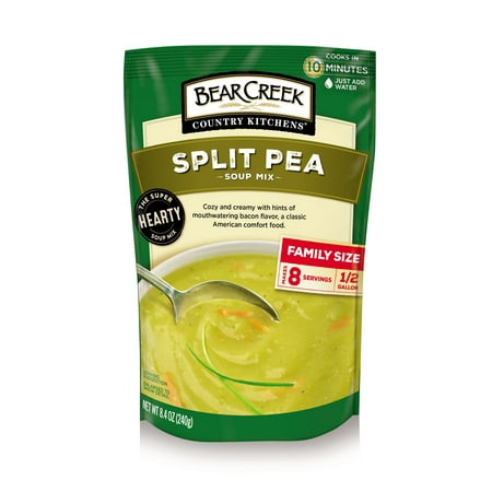 Bear Creek Country Kitchens Split Pea Soup Mix, 8.4 (Best Vegetarian Split Pea Soup)