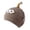 Hat 49-Brown, variant on Baby Hat Soft Cotton Hat Cute 3D Infant Cap For 0‑12 Months Winter Newborn Essentials Boy