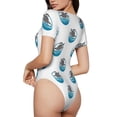 thumbnail image 3 of Naloa Turtle Women's Short-Sleeved Onesie, One-Piece Swimsuit for Parties, dates, clubs - XX-Large, 3 of 9