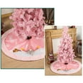 thumbnail image 2 of Falda de árbol de Navidad Bling Bling Rudolph rosa, 2 of 12