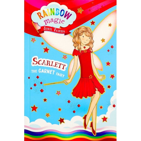 Rainbow Magic Rainbow Magic Jewel Fairies #2: Scarlett the Garnet Fairy, (Paperback)