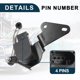 thumbnail image 5 of Sensor de Nivel de Altura de Suspensión de Aire Unique Bargains para Ram 1500 No.56029618AC Trasero Derecho, 5 of 7
