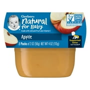 Gerber 1st Foods Baby Food, Apple, 2 oz Tubs (2 Pack)
