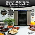 thumbnail image 6 of Magic Mill Pro Food Dehydrator Machine with Timer, Temperature Control & 11 Stainless Steel Trays, 6 of 8