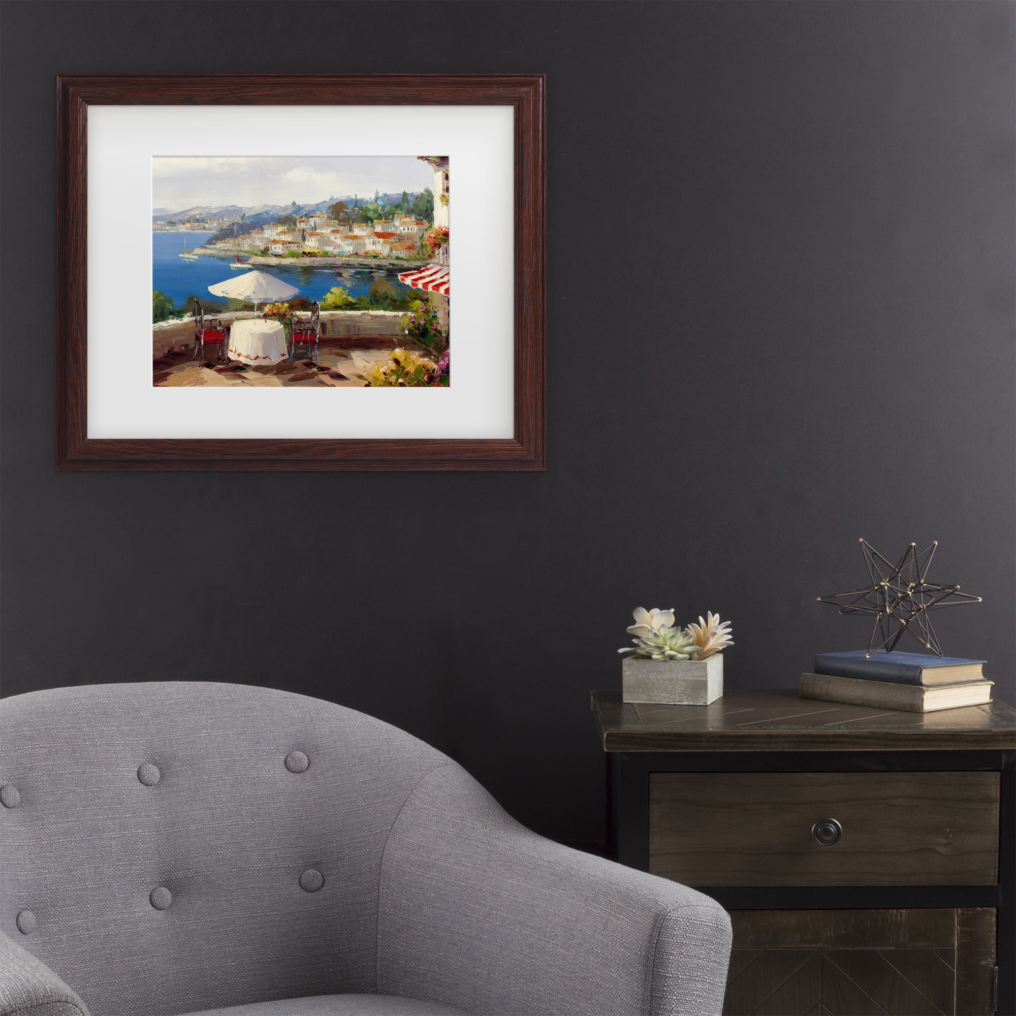 Trademark Fine Art 'Italian Afternoon' Canvas Art by Masters Fine Art