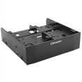 thumbnail image 4 of 3X Hard Drive Conversion Rack Standard 5.25 Inch Device Comes with 2.5 Inch / 3.5 Inch HDD Mounting Screw,3* Hard Drive Conversion Rack 3* Screws Pack 3* Instruction manual,black, 4 of 8