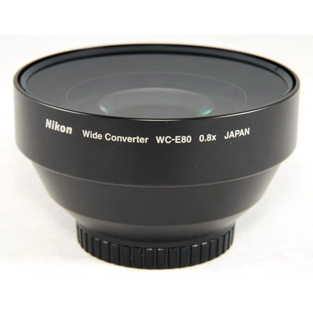 Nikon WC-E80 Wide Angle Converter Lens for Select Coolpix Cameras