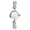 Silver, variant on Women's Beaded Bracelet Watch: Adjustable Strap Imitation Diamond-Marked Dial Analog Quartz Wristwatch - Casual