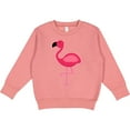 thumbnail image 2 of Inktastic Pink Flamingo Toddler Sweatshirt, 2 of 4