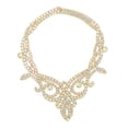thumbnail image 3 of Collar de baile del vientre Accesorio de vestuario Collar brillante Dancing de baile Handmay Fiesta de la boda del del del Estilo A, 3 of 8