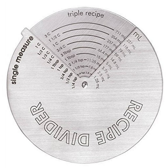 Miles Kimball Silver Recipe Divider Magnet