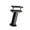 Height 12 to 18cm, variant on Under Bed Center Support Leg Adjustable Height Bed Support Legs Heavy Duty Bed Risers Replacement Leg with Wider Base