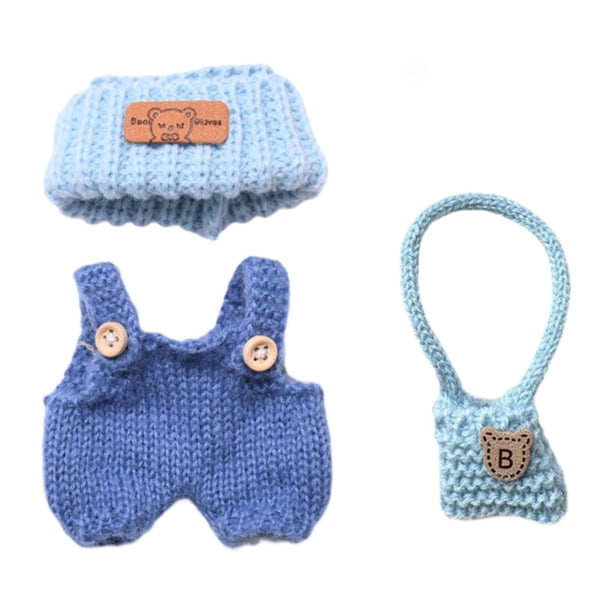 Ropa para muñecas de niña, llavero, accesorio de ropa, accesorios adorables para muñecas, traje ropa para muñecas hecho a mano para muñecas de 6,69 estilo O