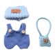 thumbnail image 1 of Ropa para muñecas de niña, llavero, accesorio de ropa, accesorios adorables para muñecas, traje ropa para muñecas hecho a mano para muñecas de 6,69 estilo O, 1 of 7