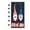 E, variant on Moocorvic Patriotic Yard Flags Watercolor Stripes Red White Blue 4th of July Decoration for Outside(Star)