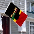 thumbnail image 1 of Bandera decorativa del Mes de la Historia Afroamericana de Lisbinx Flags, pancartas de celebración cultural, 1 of 7