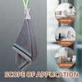 thumbnail image 3 of Phenofice 10Pcs Metal Towel Holders Assorted Color Sleek Design For Kitchen Towel Rings In Home Use, 3 of 8