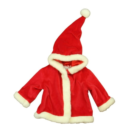 

Pre-owned Bearington Baby Girls Red | White Jacket size: 12-24 Months