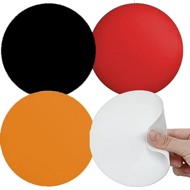 4 Pack Silicone Jar Opener Gripper Pads Multi-Purpose Bottle Lid OpenersRound Kitchen Table Coaster