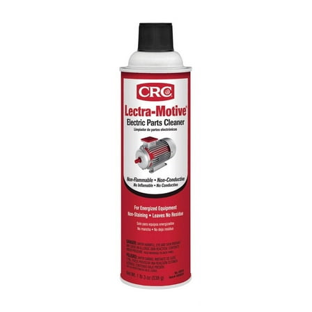 1 Pc, Crc Lectra-Motive Chlorinated Nonflammable Electrical Parts Cleaner 19 Oz