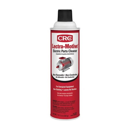 1 Pc, Crc Lectra-Motive Chlorinated Nonflammable Electrical Parts Cleaner 19 Oz