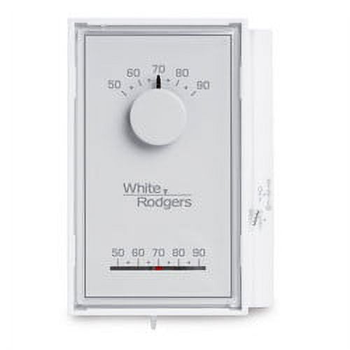 New White-Rodgers Low Volt NP Analog Heat, Rectangle  1E50N-301 Thermostats