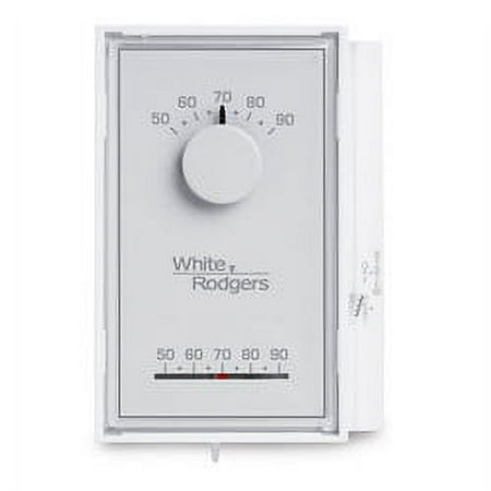 New White-Rodgers Low Volt NP Analog Heat, Rectangle 1E50N-301 Thermostats